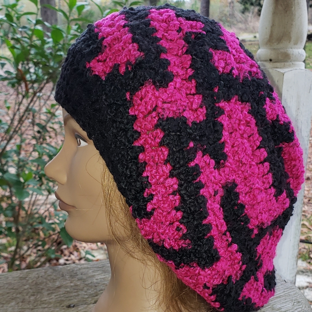 Handmade slouchy beanie